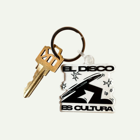 EL DISCO ES CULTURA KEYCHAIN