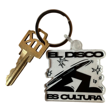 EL DISCO ES CULTURA KEYCHAIN